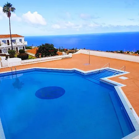 Comfortable With Sea View In 50 M² + Pool Apartament Tacoronte
